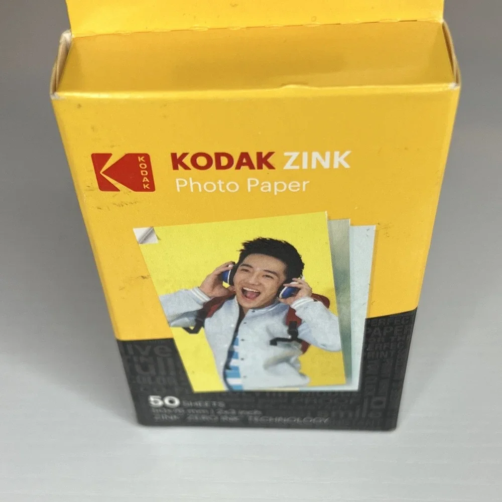 Kodak ZINK 2x3 Glossy Photo Paper 50 Sheets Zero Ink Technology Water Resistant